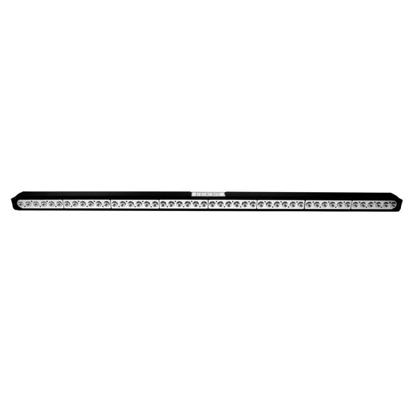 Ecco Electronic Voyant d'Avertissement 3410LBA Simple Barre; Conception de Bâton de Lumière; Montage Encastré / Support; Huit Modules Réfléchissants avec Six LED; Ambre; Neuf Flash; 12 Volts DC