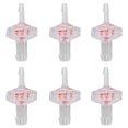 thumbnail image 1 of 10Pcs Aquarium Air Pump Check Valves PP Plastic One Way Non Return Check Valve For Fish, 1 of 8