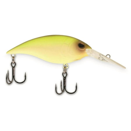 Berkley Money Badger Fishing Lure Vanilla Chartreuse 5/8 oz 2.75in 7.25cm Hybrid Baitfish-Crayfish Design Patented FlashDisc Technology Equipped with Sharp Fusion19 Hooks