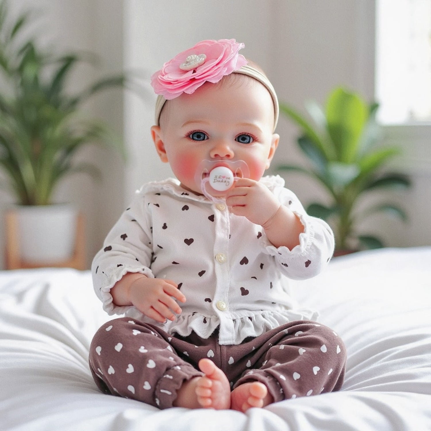 New  Arrival Blue Eyes 19 Inch 48 CM Reborn Baby Dolls Soft Cloth Body Girl Bebe Reborn Realistic Newborn Baby Dolls Real Life Baby Toys For Kids Age 3+ CUSTOM