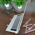 thumbnail image 2 of CNKOO Laptop Stand For Under 14‘‘ Notebook 7 Holes Adjustable Foldable Stand Bracket Laptop Holder Non-slip Riser For Tablet, 2 of 8