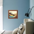thumbnail image 6 of Mount Desert Isle, Abstract Framed Art Print Wall Art by Amanda Hawkins, 6 of 6