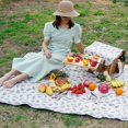 thumbnail image 4 of Canasta de Picnic WILLOW WEAVE con Mesa y Soporte para Vino, 4 of 8