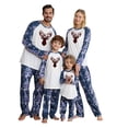 thumbnail image 4 of Offres de Noël Ensemble Parent-Enfant Chaud de Noël Pyjama d'Intérieur Imprimé Ensemble Deux Pièces pour Papa, 4 of 8