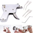 thumbnail image 1 of 6pcs/set Stainless Steel Strong Easy Repair Lock Door Lock Opener Key Bump Tool, 1 of 5
