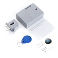 thumbnail image 1 of Battery RFID IC Card Sensor Cabinet Drawer Intelligent SmartLock DIY Invisible Hidde Digital Lock without Perforate Hole, 1 of 7