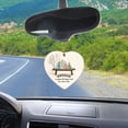 thumbnail image 3 of Dserfhy Heart-Shaped Sea Glass Family Ornament Handmade Sea Glass Art Heart Ornament for Christmas Tree Home Decor, 3 of 8