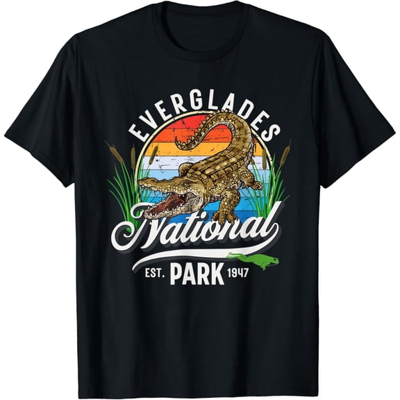 Retro Vintage Everglades Tourist Gift T-Shirt