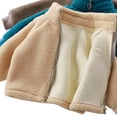 thumbnail image 6 of Baozhu Kids Winter Fleece Jackets,Boy & Girl Sweater Outerwear Lamb Velvet Thick Warm Sweater,1-12 Years, 6 of 11
