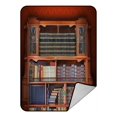 thumbnail image 1 of EREHome Couverture en Polaire Bibliothèque Classique 58x80 Pouces, 1 of 1