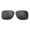 Black - Polarized, variant on Walleva Transition/Photochromic Polarized Replacement Lenses for Ray-Ban RB4165 Justin 54mm Sunglasses