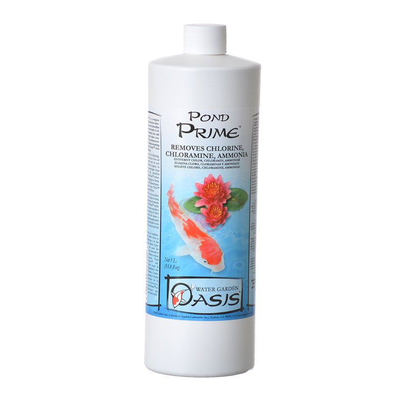 Water Garden Oasis Pond Prime 1 Liter (33.8 oz)