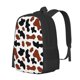 thumbnail image 1 of Easygdp Brown Black Cow Mochila de Gran Capacidad Minimalista Ideal para Escuela, Viajes y Uso Diario, 1 of 5