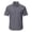 Gray, variant on Kureaily Men's Short Sleeve Button Down Shirts Casual Printed Summer Regular Fit Beach Shirt Vacation Wedding Short Shirts,Large/(Gray)