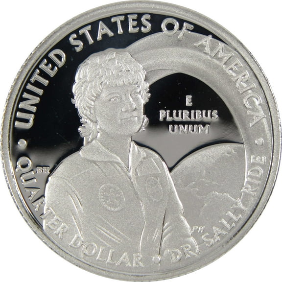 2022 S Sally Ride American Women Quarter .999 Silver 25c Proof Coin
