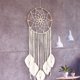 thumbnail image 4 of Bonitos atrapasueños para dormitorio de adultos, decoración de pared estilo bohemio, atrapasueños grande, macramé para colgar en la pared, 4 of 5