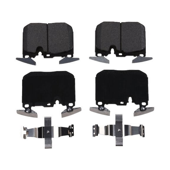 Front Brake Pad Set - Compatible with 2015 - 2016 BMW 428i Gran Coupe