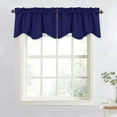 thumbnail image 2 of CUH Luxury Drapes Thermal Insulated Privacy Bedroom UV Protection Rod Pocket Curtains Energy Efficient Room Valance Royal Blue-Valances W:69"x H:18"/ 175cm*45cm-1PCS, 2 of 6