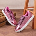 thumbnail image 6 of Glitter Sneakers for Women - Sparkly Bling Sequin Sneakers for Wedding, Party & Casual Wear, 6 of 9