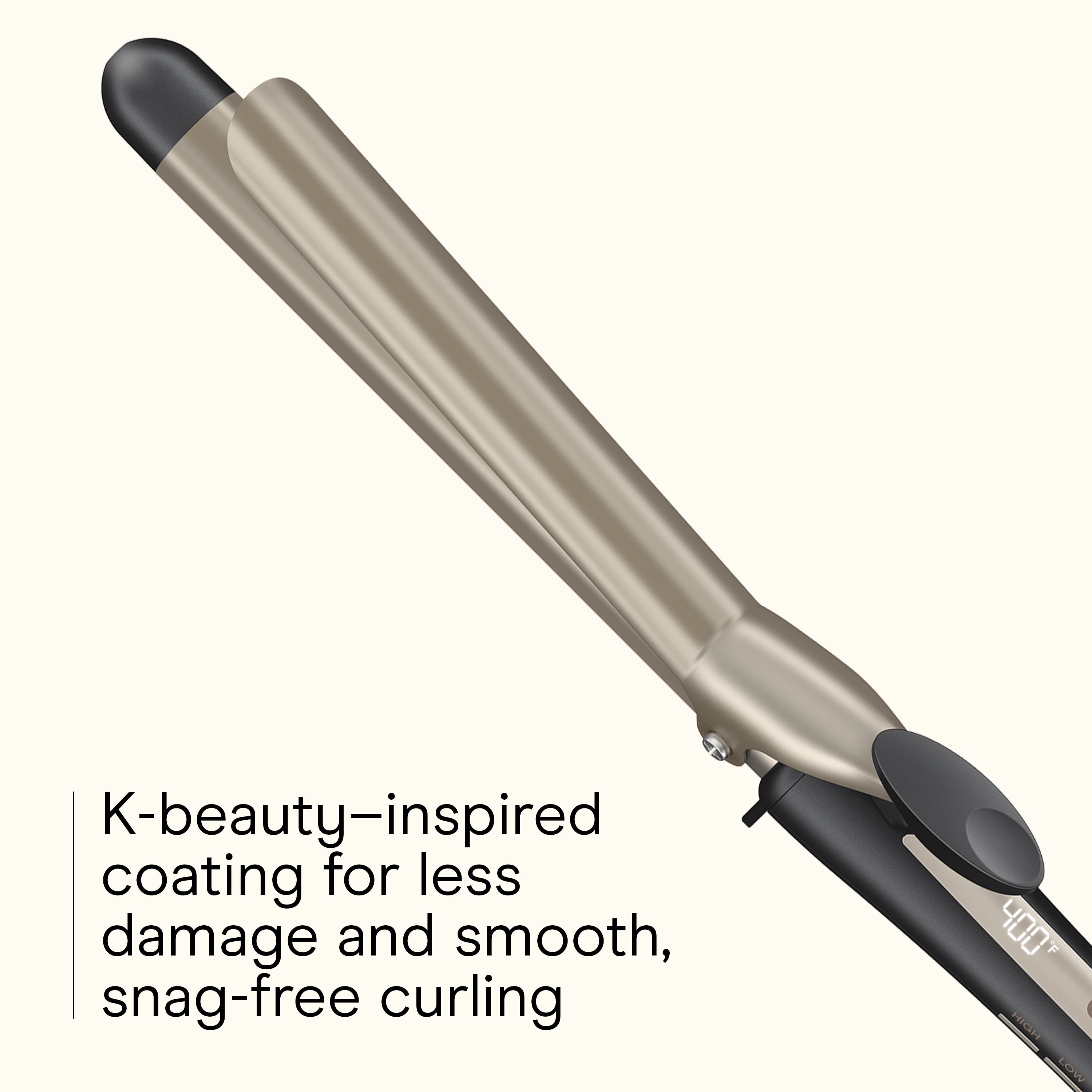 INFINITI PRO CONAIR™ 1" Tourmaline Ceramic Curling Iron, 5 Heat Settings Up to 400°F