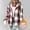 #0183-Hot Pink, variant on Ailaofu Womens Lightweight Casual Jacket 2025 Plaid Long Sleeve Shacket Fleece Lined Hooded Jackets Warm Coat
