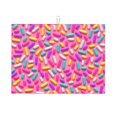 thumbnail image 1 of Fotbe Colorful Donuts 1 Alfombrilla de Secado para Cocina con Estampado, 18x24 Pulgadas, 1 of 7