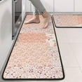 thumbnail image 2 of Kitchen Rugs Sets Of 2,Pioneer Flower Floral Print Pattern Anti Fatigue Kitchen Mat Rugs Non Slip Washable,Decorative Kitchen Floor Mats for Kitchen,Sink,Laundry,17"x47"+17"x47", 2 of 5