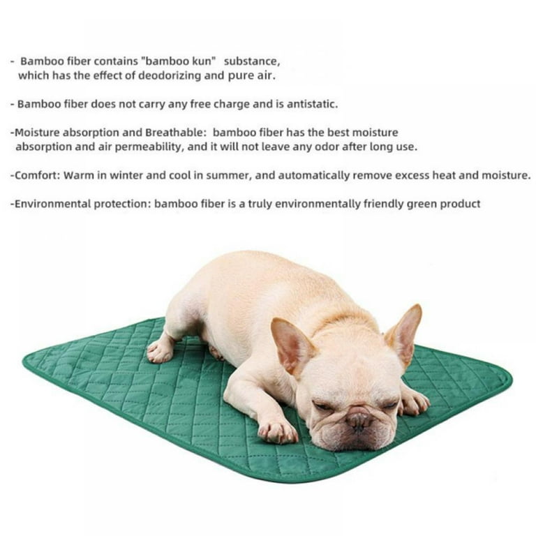 Washable Pee Pads for Dogs Reusable Pet Pee Pad, Waterproof Dog