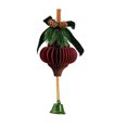 thumbnail image 1 of Christmas Tree Decorations Charming Christmas Tree Pendants Elegant Flocked Decorations for Festive Windows Christmas Window Decorations, 1 of 6