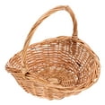 thumbnail image 3 of Pungan woven basket Wicker Fruit Basket with Handle for Home & Outdoor Parties,8.66"X7.87"X7.09", 3 of 10