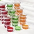 thumbnail image 2 of The Baker Celebrations 2 oz Clear Plastic Souffle Cup with Lid, Pack of 200, 2 of 6