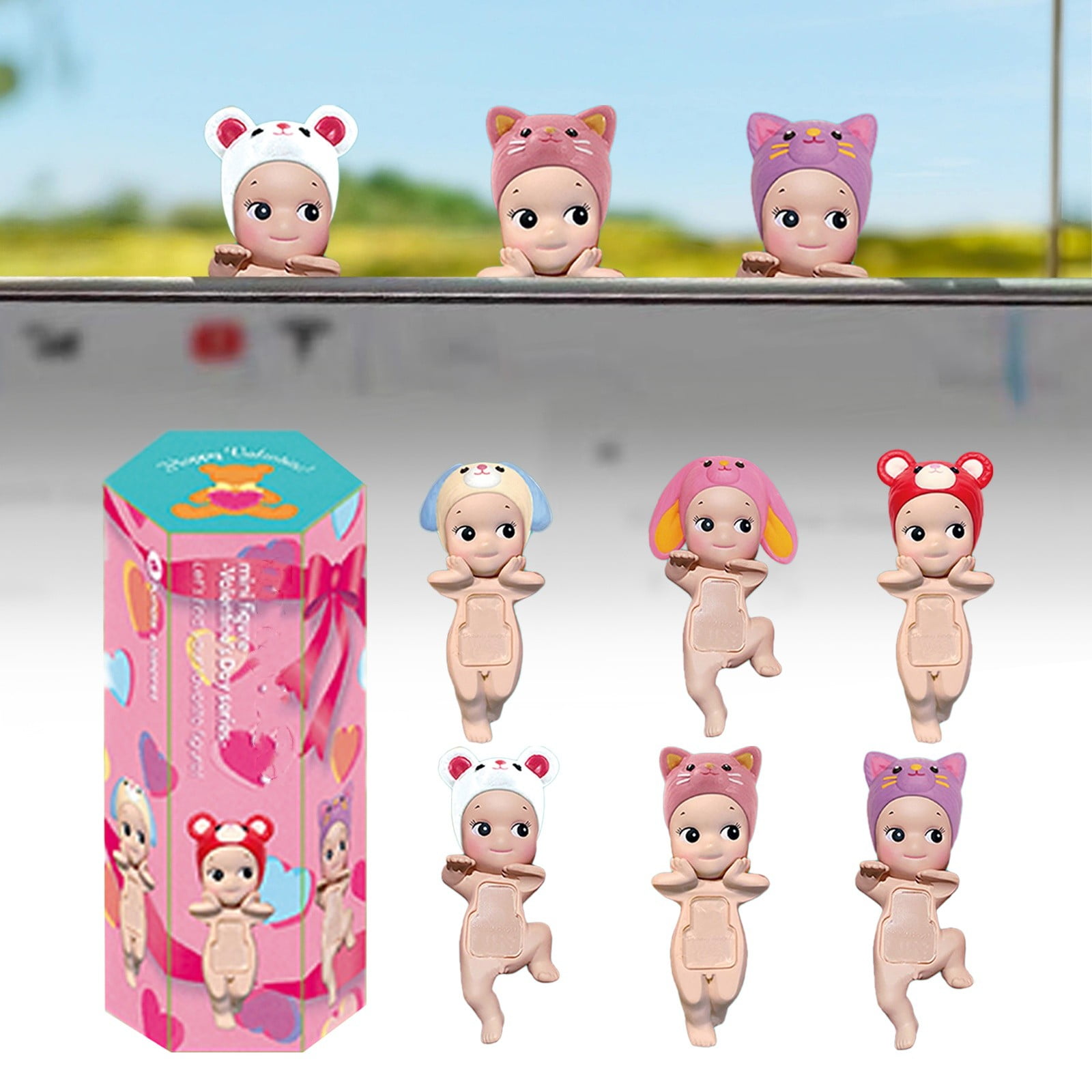 Sonny Angel HIPPERS Valentine's Day Series A Mini Action Figures