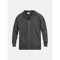 thumbnail image 2 of No Boundaries Zip Hoodie with Long Sleeves, Men's & Big Men's, 2 of 5