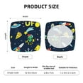 thumbnail image 6 of Uemuo Funny Spaceships Pattern Waterproof Square Couch Cushion Covers, Magic Sofa Covers Washable, Stretch Sofa Seat Cushion Slipcovers, 6 of 9
