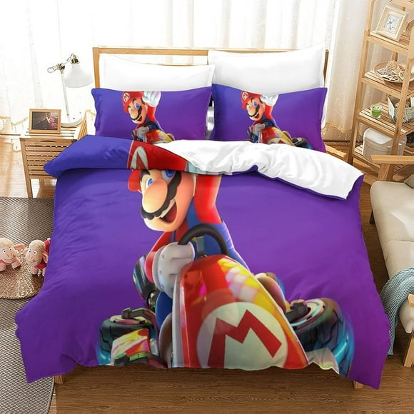 Toradora 3D Microfiber Duvet Cover Set, for Adults and Children Tora-Dora Bedding Set with Duvet Covers and Pillowcase Single