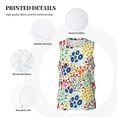 thumbnail image 3 of Sikiie Cartoon Flowers Basketball Jersey Reversible Men's Mesh Athletic Sports Shirts Training Practice S-4XLSmall, 3 of 6