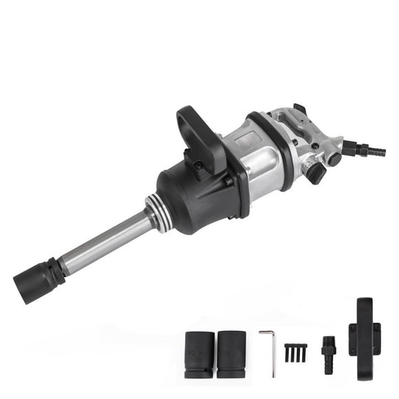 Air Impact Wrench 3800N.m Pneumatic Long Nose Twin Hammer Air Wrench For Trucks Tires Removal Heavy Duty Air Hammer Kit ,Wide Use
