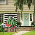 thumbnail image 2 of VOCHIC Welcome Summer Garden Flag 12x18 Double Sided, Burlap Small Watermelon Garden Yard House Flags Outside Outdoor Seasonal Porch Lawn Decoration (Only Flag), 2 of 6