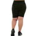thumbnail image 2 of Athletic Works Women's Plus Printed Core Active Bike Short, 2 of 6