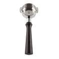thumbnail image 1 of 58mm Coffee Portafilter Stainless Steel Wood Handle, Single Spout Observes Columns, Precise Filter Screen, Detachable Design, Suitable for Commercial Machine, 1 of 7