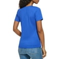 thumbnail image 2 of Calvin Klein Womens Twisted V-Neck Pullover Top, 2 of 2