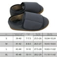 thumbnail image 2 of KGOTA Men's Diabetic House Shoes with Adjustable Closure Diabetic Slippers for Swollen Feet Elderly Shoes Wide Width Shoes Indoor Outdoor Shoes, 2 of 8