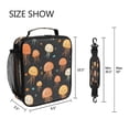 thumbnail image 5 of Square Lunch Bag 10.5*3.5*9.5 Inches Cooler Bag Lunch Bag Insulation Portable Durable Fashion Colorful Cartoon Jellyfish, 5 of 6