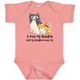 thumbnail image 3 of Inktastic I Love My Grandma Loves Me Cat Boys or Girls Baby Bodysuit, 3 of 5