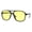 Black (Yellow), variant on Polarized Lens Sunglasses Unisex Retro Small Lightweight UV400 Black, Black