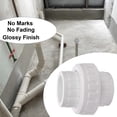 thumbnail image 5 of 1-1/2" PVC Union Coupling Pipe Fitting (Socket x Socket) PVC Adapter Schedule 40, EPDM O-Ring, 1.5'' inch White 2 Pack, 5 of 10