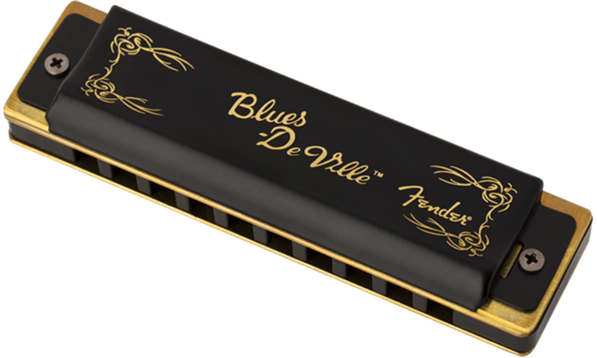 Fender Blues DeVille Harmonica - Key of B Flat w/ Austin Bazaar Instructional Manual