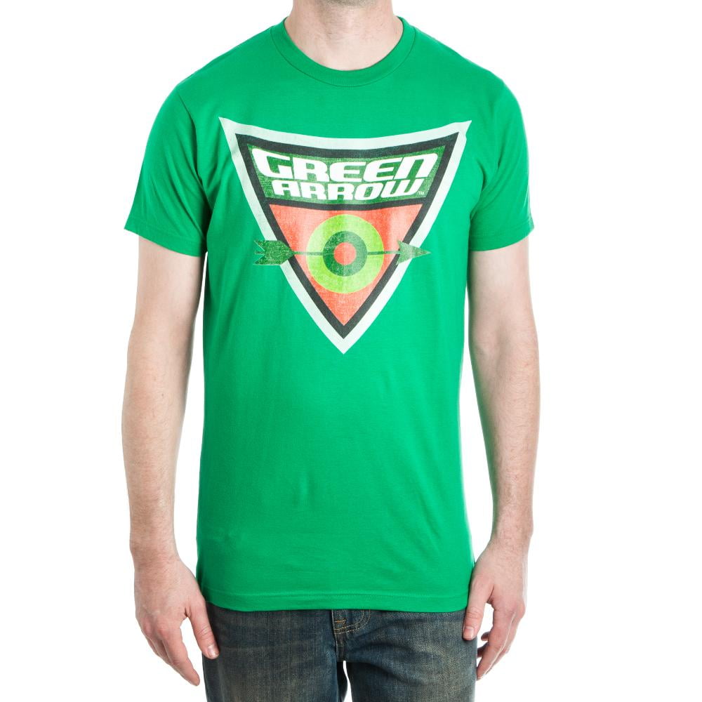Bioworld Green Arrow Bullseye Target Men's Green TShirt Tee ShirtXX