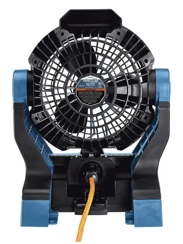 HERCULES Cordless Dual Power Fan 20/120v - Tool Only