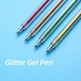 thumbnail image 2 of Amdohai 18 Color Glitter Gel Pen Set Colored Pen Color Changing Flash Marker for Office School, 2 of 8